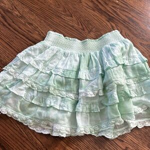 Love shack fancy girls skirt size 8-9